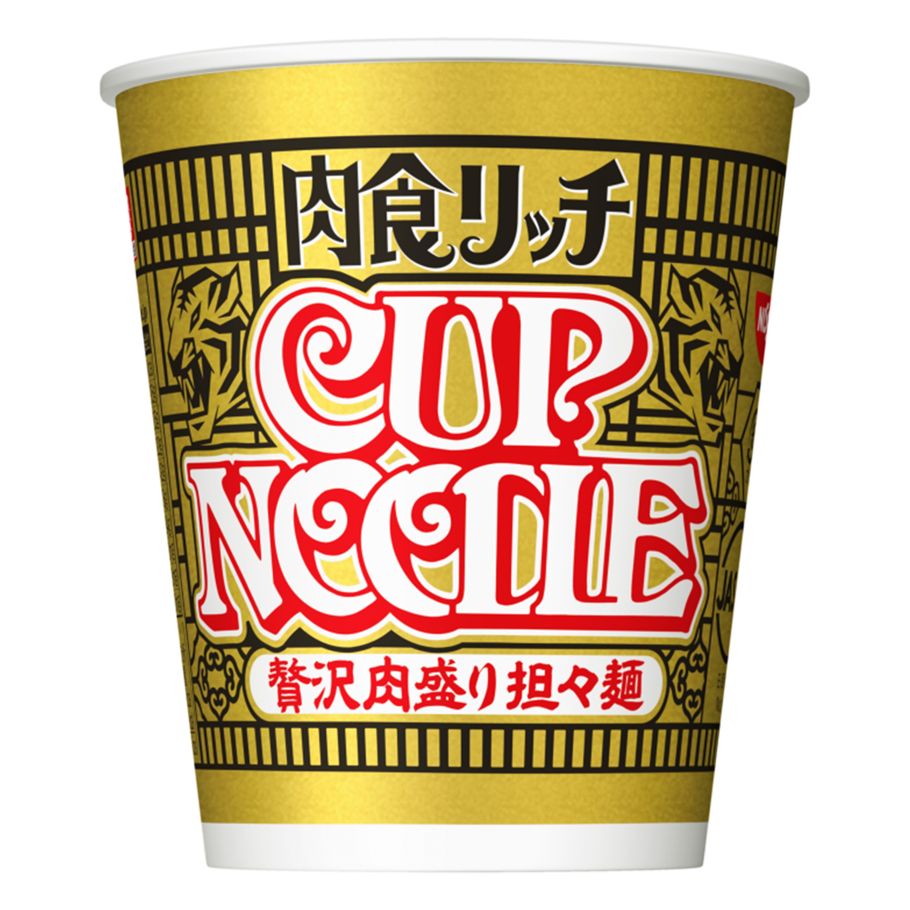 日清合味道豪華肉類杯麵  